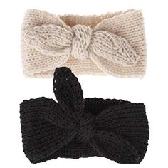 Return Policy Fast Delivery Trusted seller Turban Headband Baby Girl - Warm Rabbit Knot Hair Band, Knit Head Wrap for Newborn, Toddler and Children (Black + Beige, One Size (Fit for 2 months to 7 Years)) Product Description This winter 2 Pack headband is made of comfy and soft knit. Baby stretchable knitting stretch rabbit knot headbands new collection. Elastic Headband suitable for newborn or toddlers 2 months - 7 year old Babies. Stretchy, soft and comfortable on your lovely baby head. Pretty and cute style. Occasion : pictures, flower girls, weddings, birthdays, baby showers, holidays or for every day Shipping Returns Payment Shipping Shipping is FREE to all addresses other than APO/PO boxes in the lower 48 states. All our stock ships from US-based warehouses. Shipped via USPS or UPS (d Turban Headband Hairstyles, Knit Turban Headband, Knit Rabbit, Knitting Baby Girl, Bandeau Au Crochet, Baby Headbands Crochet, Knit Turban, Knot Hair