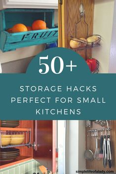 storage hacks that are perfect for small kitchens