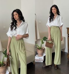 old money aesthetic, classy Law School Outfit, Money Clothing, Simple Casual Outfits, Work Outfit Office, Silk Shirts, Office Casual Outfit, Italy Outfits, Funky Outfits, Classy Work Outfits