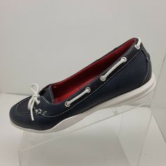 Sebago Calypso Bow B63720 Boat Shoes Women's Navy Size 8 M EUC. Shoes are in excellent condition see photos for details RI Synthetic Slip-on Boat Shoes With Cushioned Footbed, Casual Synthetic Boat Shoes With Rubber Sole, Lace-up Synthetic Boat Shoes With Rubber Sole, Synthetic Lace-up Boat Shoes With Rubber Sole, Sporty Slip-on Boat Shoes With Branded Insole, Casual Slip-on Boat Shoes With Ortholite Insole, Casual Boat Shoes With Almond Toe And Rubber Sole, Casual Boat Shoes With Leather Sole And Almond Toe, Casual Boat Shoes With Almond Toe And Leather Sole