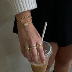 - Plain, simple band ring - 14 karat gold or silver plated - Made to last - Available in sizes 5, 6, 7, 8, 9 and 10 Trendy Tarnish-resistant Stackable Rings, Everyday Round Band Bracelets, Gold Stackable Rings For Layering, Trendy Everyday Gold Stackable Rings, Trendy Gold Stackable Rings For Everyday, Classic Gold-plated Stackable Midi Rings, Trendy Gold Stackable Rings, Stackable Open Ring Bracelets For Everyday, Trendy Yellow Gold Stackable Rings For Everyday