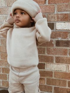 Introducing our Plain Neutral Baby Sweat Set, a timeless classic for your little one's wardrobe. Made from premium quality, soft cotton/polyester material, this set includes a versatile sweatshirt and matching sweatpants in a soothing neutral color palette. Designed for ultimate comfort and ease of movement, this understated ensemble is perfect for everyday wear, whether at home or out and about. Its simplicity allows for effortless mixing and matching with other pieces, ensuring endless styling Baby Sweats, Teddy Collections, Baby Luna, Disney With A Toddler, Delivery Gown, Sweat Sets, French Baby, Diaper Bag Accessories, Neutral Color Palette