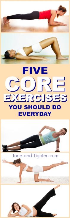 the five core exercises you should do every day for your body and mind to perform