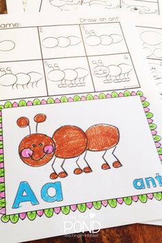 the printable alphabet worksheet for kids to practice letter recognition