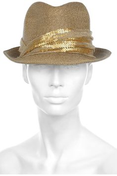 Eugenia Kim | Craig sequined straw fedora Straw Fedora, By The Beach, Beautiful Packaging, The City, Camel, The Beach