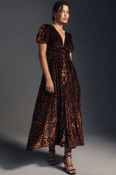 Rent Catalina Burnout Velvet Dress from Nuuly. Pick 6 items for $98/month. Free shipping + returns. Casual Wedding Guest Dresses, Burnout Velvet Dress, Velvet Wrap Dress, Burnout Velvet, Velvet Maxi Dress, Velvet Midi Dress, Embroidered Midi Dress, Maxi Shirt Dress, Button Front Dress