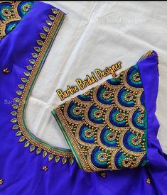 Hand Design For Aari Work, Aari Work Blouse Design Images Bridal, Blouse Back Neck Aari Work Designs, Off Hand Aari Work Blouse, Aari Work Blouse New Design, Aari Blouse Design Simple, Saree Aari Work Design, Art Work Blouse Design, Aari Work Blouse Aari Work Blouse Simple Design