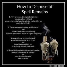 Disposing Of Spell Remains, Patience Spell Jar, How To Dispose Of Spell Remains, How To Dispose Of Spell Jars, Blockage Removal Spell, Dark Magic Spells, Witchcraft Spells For Beginners, Hoodoo Spells, Candle Reading