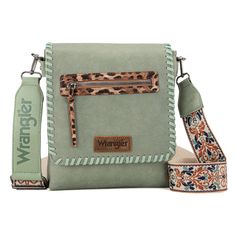 PRICES MAY VARY. Stylish and versatile crossbody bags for women Wrangler by Montana West. Wrangler purse features a unique leopard pattern guitar strap. Satchel purse comes more storage space with multiple compartments and pockets. Western Purses measured 8.8" * 10.2" * 2.5". Hobo bag comes with CC Pocket. Introducing the Wrangler Purse for Women - the perfect blend of functionality and style. This shoulder handbag is designed with a spacious bucket shape that can hold all your essentials with e Western Purses And Handbags, Wrangler Purse, Diy Purse Strap, Western Bags Purses, Western Bags, Western Bag, Western Purses, Small Crossbody Purse, Purse For Women