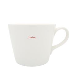 Keith Brymer Jones Word Range Medium Ceramic White Mug - babe (red) - 350ml Free Typewriter Font, Aesthetic Typewriter, Font Typewriter, Quotes Typewriter, Font Numbers, Font Aesthetic, Font Branding, Rude Words, Retro Typewriter