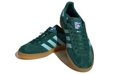 IG9979 Adidas Gazelle Green, Sambas Adidas, Shoe Goals, Adidas Gazelle Indoor, College Fits, Cute Friend Pictures, Classy And Fabulous, Adidas Gazelle, Vibrant Green