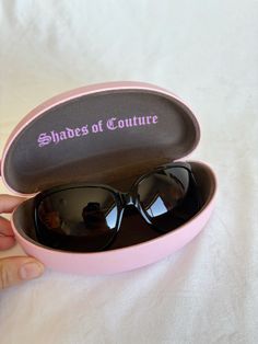 Vintage JUICY COUTURE sunglasses Couture Sunglasses, Vintage Juicy Couture, Juicy Couture, Couture, Sunglasses, Wardrobe, Pins, Quick Saves, Clothes