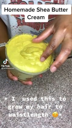 Black Hair Growth Recipes, Diy Hair Butter Recipes, Haircuts 4c Hair, Black Hair Products Natural, How To Make Hair Butter, Homemade Shea Butter For Hair, Diy Loc Butter, Diy Hair Butter For 4c Hair, Hair Butters For Natural Hair