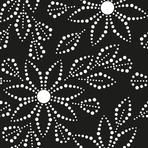 an abstract black and white background with dots