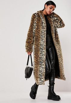 Print Coat Outfit, Leopard Fur Coat, Brown Faux Fur Coat, Burgundy Outfit, Long Faux Fur Coat, Summer Coats, Festival Jacket, Leopard Coat