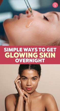 There are many ways to get perfect and glowing skin. Learn simple ways to make your skin glow overnight with these proven home remedies that don Mild Face Wash, Glowing Skin Overnight, Bright Glowing Skin, Anti Aging Eye Serum, Wrinkle Remedies, Skin Washing, Get Glowing Skin, Saggy Skin, Eye Anti Aging