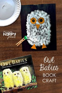 owl babies book craft for toddlers and adults