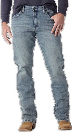 Straight Leg Jeans For Rodeo In Fall, Fall Rodeo Straight Leg Jeans, Casual Light Wash Bottoms For Rodeo, Fitted Straight Leg Jeans For Ranch, Spring Western Ranch Jeans, Western Jeans Standard Cut For Fall, Western Jeans With Standard Cut Leg For Fall, Western Style Straight Leg Jeans For Rodeo, Western Style Straight Leg Jeans For Spring