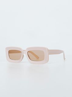 Sunglasses  Princess Polly Exclusive  70% PC  30% AC   UV 400  Rectangle frame   Beige tinted lenses   Moulded nose bridge   Length: 14cm / 5.5in  Height: 4.5cm / 1.7in Loafer Sneakers, Sweatshirt Set, Fleece Dress, Princess Polly, Sunglasses Shop, Sunglasses Online, Outerwear Outfit, Knit Sweatshirt, Loungewear Sets