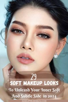 Soft Glow Makeup, Natural Makeup Pale Skin, Thai Makeup, Dewy Summer Makeup, Pale Skin Makeup, Pale Makeup, Pink Lip Color, Soft Makeup Looks, Dewy Makeup