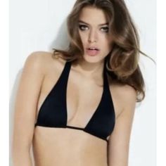 Condition: New With Tags * Triangle Sytle * Tie Closure At Neck And Back Size: Large Material: Polyamide/Elastane Msrp: $92 4565 Features: Spring, Summer Solid Hand Wash Size: Womens Large Condition: New With Tags Agent Provocateur, Swim Top, Extra Large, Black