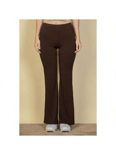 Elevate your style with our "Urban Chic" High Waisted Flare Pants, a versatile addition to your wardrobe that combines comfort with a touch of sophistication. Crafted from soft, sleek, and medium-weight stretch novelty premium knit fabric, these pants offer the perfect blend of style and functionality.
Key Features:
- Fabric: Soft, sleek, and medium-weight stretch novelty premium knit
- Fit: High waisted with a flattering flare silhouette
- Color Options: Available in black, navy blue, and charc Fitted Casual Dress Pants, Casual Fitted Full Length Dress Pants, Non-stretch Solid Wide Leg Pants For Fall, Solid Non-stretch Wide Leg Pants For Fall, Non-stretch Wide Leg Pants For Fall, Fitted Full Length Dress Pants With Elastic Waistband, Versatile Full-length Winter Bottoms, Fitted Elastane Bottoms For Winter, Solid Stretch Straight Dress Pants