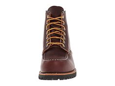 Red Wing Heritage 6" Moc Toe Lug - zappos.com Mens Lace Up Boots, Lug Boots, Mens Fashion Rugged, Oil Slick, Red Wing, Ll Bean Boot, Mens Shoes Boots, Goodyear Welt, Danner Mountain Light Boot