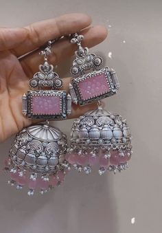 for more amazing design 😍  join this channel ; https://t.me/+GvMhlmlkwBozMmJl Fantasy Jewellery, Trendy Silver Jewelry, Jewelry 2024, Creative Earrings, Desi Vibes, Jhumka Designs, Fantasy Earrings, Indian Wedding Jewelry Sets, Glittery Dress