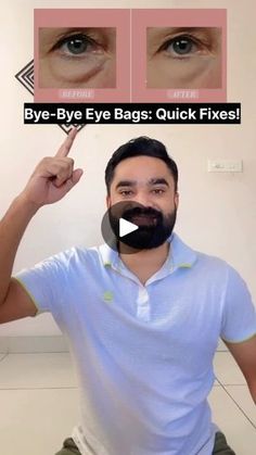 54K views · 27K reactions | Wave goodbye to eye bags! Try these quick tips for a brighter, refreshed look. 🌟 #EyeBags #BeautyHack #Skincare #FreshFace | Bliss yoga | Janapriyan Levine · Haare Haare (Instrumental) How To Reduce Eye Bags Naturally, Face Exercises For Eye Bags, Massage For Under Eye Bags, Face Yoga For Under Eye Bags, Skincare Eyebags, Best Workout Routine, Face Exercises, Facial Exercises, Under Eye Bags