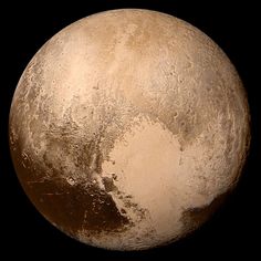 an image of the planet pluto taken by nasa's new crew on july 20, 2013