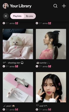 spotify playlist kpop soft aesthetic ios16 inspo pink black My Spotify Playlist, Name Covers, Playlist Names, Playlist Ideas, Album Ideas, Instagram Theme, Creative Instagram Stories, I Cool, Spotify Playlist