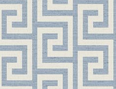 LN41212 geometric textured vinyl wallpaper from the Coastal Haven collection by Lillian August Lillian August, Drops Patterns, Blue Lake, Pattern Matching, Kitchen Wallpaper, Greek Key, Emboss, Pattern Wallpaper, Color Variations