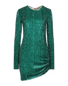 Long Sleeve Embellished Sequin Dress For Holiday Party, Long Sleeve Sequin Dress For Fall, Fall Long Sleeve Sequin Dresses, Long Sleeve Embellished Dresses For Holiday Party, Dressy Fall Dresses, Dress Emerald Green, Green Sequin Dress, Womens Short Dress, Verde Smeraldo