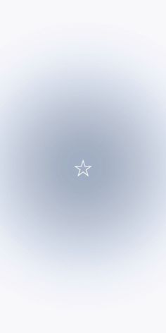 two white stars are in the middle of a blue circular background that appears to be blurry