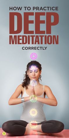 Deep Meditation Technique and Procedure #yogameditation Divine Spirituality, Indian Meditation, Pranayama Yoga, Meditation Mantra, Yoga Nature, Yoga Posen