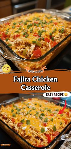 an image of a casserole dish with chicken in it