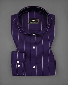 Want something that you can use for both formal and casual occasions? Put on this shirt and arrive in style for any formal or special occasion. The textured fabric, mixed with a regular fit and modern cutaway collar, and vertically striped design will make sure you feel confident and look dashing. Let the shirt shine by pairing it with black jeans or a beige suit and oxford shoes. Fused collar and cuffs, collar stand and flat felled side seams provide structure and stability to all our shirts. 1 Beige Suit, Beige Suits, Cutaway Collar, Cotton Shirts For Men, Formal Casual, Giza, Textured Fabric, Collar And Cuff, Feel Confident