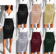 Solid Color Bottoms For Night Out, Knee-length, Trendy Knee-length Party Skirt, Solid Non-stretch Pencil Skirt For Party, Trendy Knee-length Bottoms For Party, Casual Knee-length Bottoms For Party, Solid Color Knee-length Pencil Skirt For Party, Fitted Winter Party Pencil Skirt, Solid Knee-length Pencil Skirt For Party, Fitted Pencil Skirt For Winter Party