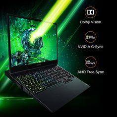 an advertisement for the asus gaming laptop