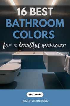 the best bathroom colors for a beautiful makeover