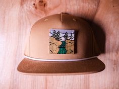 Wooden Badge Snapback Hat Scenic Series Pine Tree Skate | Etsy 5-panel Baseball Cap As Gift, Gift Brown Flat Bill Hat, Brown Flat Bill Hat As Gift, Brown Flat Bill Trucker Hat For Gift, Brown Flat Bill Trucker Hat As Gift, Brown Curved Brim Snapback Hat Gift, Brown Snapback Hat With Flat Bill For Gift, Brown Flat Bill Snapback Hat Gift, Brown Flat Bill Snapback Hat