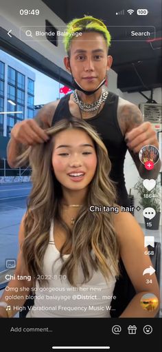 Abg Balayage Hair, Golden Blonde Hair Asian, Honey Blonde Balayage Asian Hair, Asian Caramel Hair, Asian Balyage Long Hair, Summer Hair Asian, Asian Bronde Balayage, Blonde Highlights On Dark Hair Asian, Asian Girl Highlights