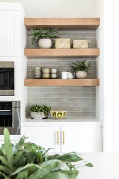 the kitchen is clean and ready to be used as a place for cooking or eating