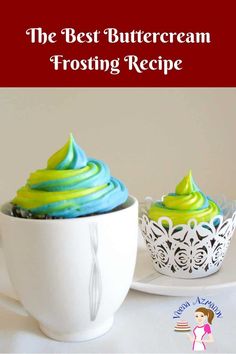 the best buttercream frosting recipe for cupcakes