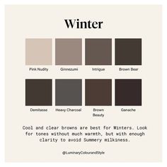 Don't think I forgot about you beautiful Winter ladies ❄️ This is the ninth post in this series, and it's time to take a closer look at… | Instagram Sultry Winter, Winter Skin Tone, True Winter Color Palette, Cool Winter Color Palette, Deep Winter Palette, Deep Winter Colors, Tag Yourself, Clear Winter