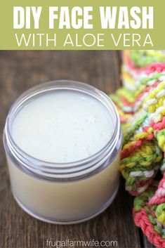 Diy Aloe Vera Face Wash Facial Cleanser, Diy Aloe Face Cleanser, Aloe Vera Face Wash Recipe, Face Wash Bar Recipe, Soap Scrub Recipe, Home Made Face Cleanser, Diy Face Soap, Aloe Vera Soap Recipe, Diy Face Wash For Acne