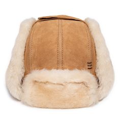 Crafted with the coziest sheepskin lining and high-quality suede, this stylishly snuggly bomber hat offers exceptional softness and insulation in chilly temperatures. Whether you're playing in the snow or simply strolling through the city, this hat is your perfect companion for all winter activities.Small: Head Measurement of 21 1/8" - 21 1/2"Medium: Head Measurement of 21 7/8" - 22 1/4"Large: Head Measurement of 22 5/8" - 23"X-Large: Head Measurement of 23 1/2" - 24"... Brown Sheepskin Hat With Faux Fur Lining, Sheepskin Hat With Faux Fur Lining And Ear Flaps, Shearling Hat With Faux Fur Lining And Ear Flaps, Luxury Winter Hat With Faux Fur Lining, Luxury Winter Hats With Faux Fur Lining, Winter Sheepskin Hats With Plush Lining, Sheepskin Hats With Ear Flaps For Outdoor, Sheepskin Outdoor Hat With Ear Flaps, Winter Fur Hat