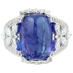 14.95 Carat Tanzanite Diamond Ring 18 Karat White Gold Most Expensive Jewelry, Turquoise Diamond Rings, Morganite Diamond Ring, Opal Diamond Ring, Tanzanite Diamond Ring, Morganite Diamond, Tanzanite Diamond, Platinum Diamond Rings, Diamond Jewelry Designs