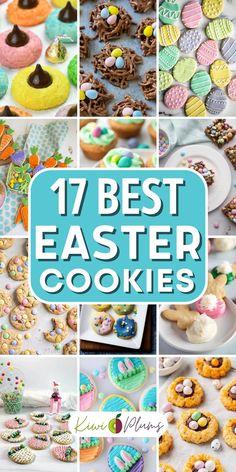 Looking for some sweet and festive Easter treats? Look no further than these delicious Easter cookies! These beautifully decorated Easter sugar cookies are the perfect addition to any spring celebration. From cute bunny cookies and chick cookies to egg-shaped and flower cookies, there's something for everyone. Whether you prefer chocolate, shortbread, or carrot cookies, you'll find plenty of inspiration for your Easter basket and make your holiday gatherings extra special. Chick Cookies, Easter Cookie Recipes, Chocolate Shortbread, Carrot Cookies, Easter Sugar Cookies, Bunny Cookies, Spring Celebration, Flower Cookies, Diet Food List