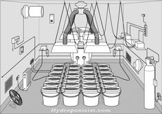 the inside of a space shuttle with lots of buckets